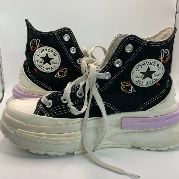 Converse Run Star Legacy CX high Women’s Size 7.5 Butterfly - Picture 2 of 7
